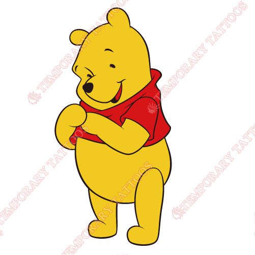 Winnie the Pooh Customize Temporary Tattoos Stickers NO.926